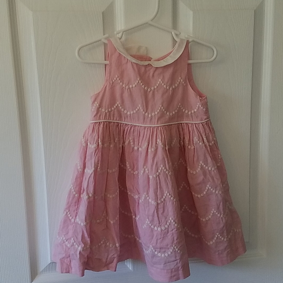 Janie and Jack pink dress 12 to 18 months excellen - Picture 1 of 3